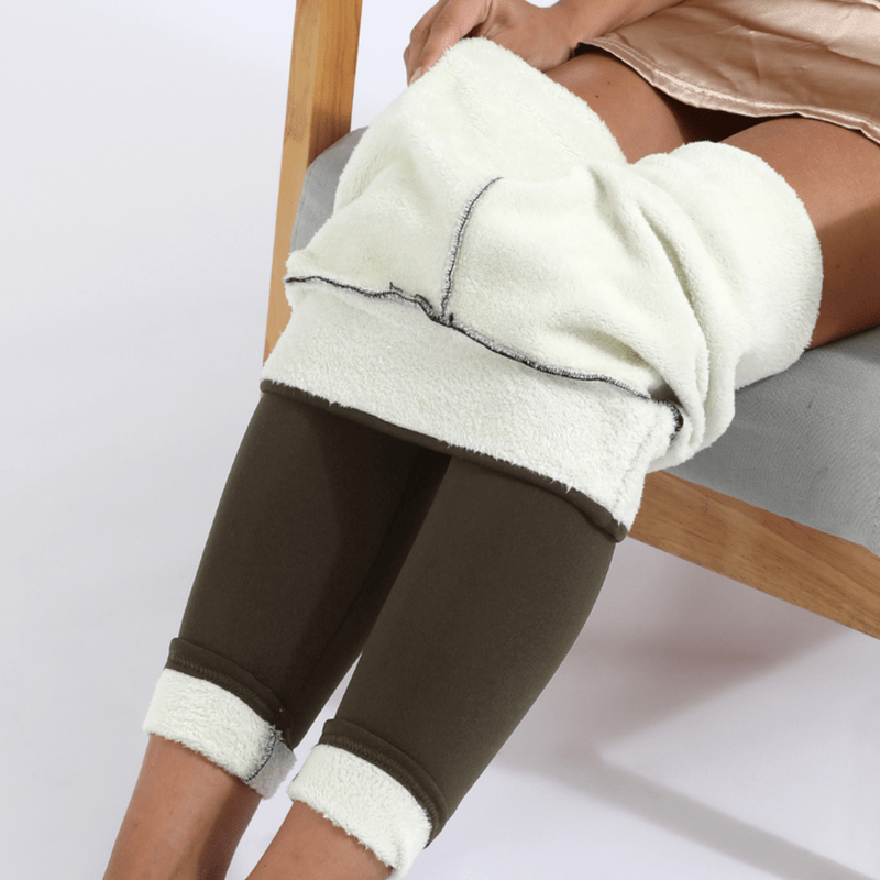 nova fleece-lined high-waisted thermal leggings for cold weather comfort