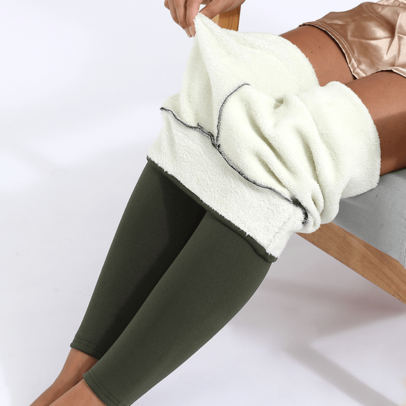 nova fleece-lined high-waisted thermal leggings for cold weather comfort