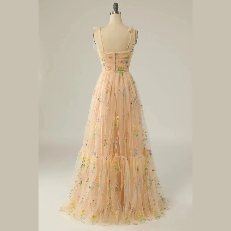 aurelia ball gown with embroidered tulle for weddings and special occasions
