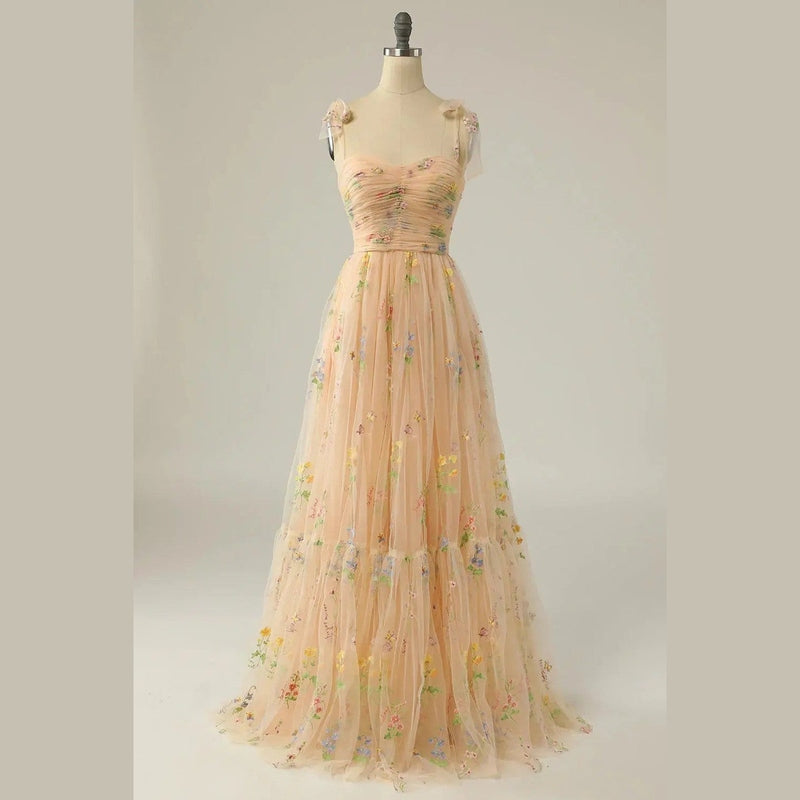 aurelia ball gown with embroidered tulle for weddings and special occasions