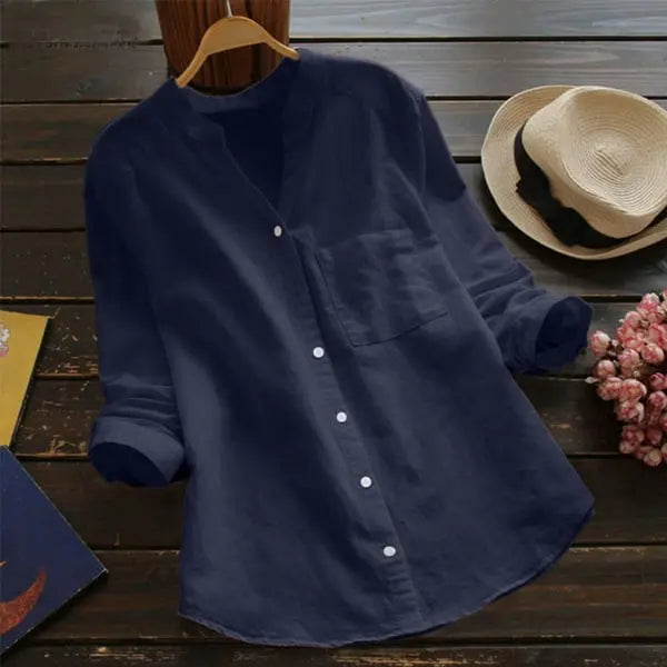 novaelle casual women's blouse with relaxed fit for summer outings