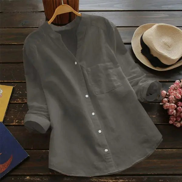 novaelle casual women's blouse with relaxed fit for summer outings