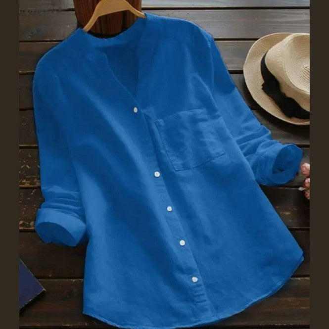 novaelle casual women's blouse with relaxed fit for summer outings