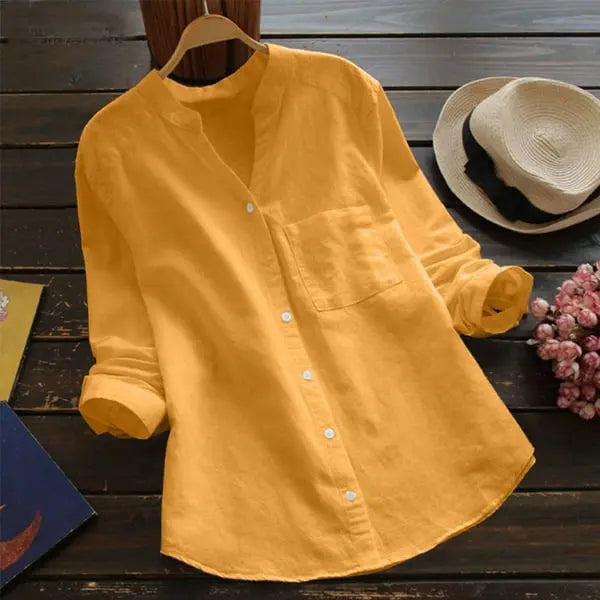 novaelle casual women's blouse with relaxed fit for summer outings
