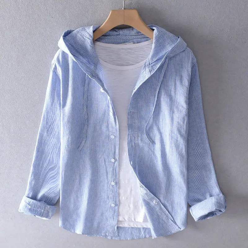 avara elegant women's blouse with classic cut for summer casual wear
