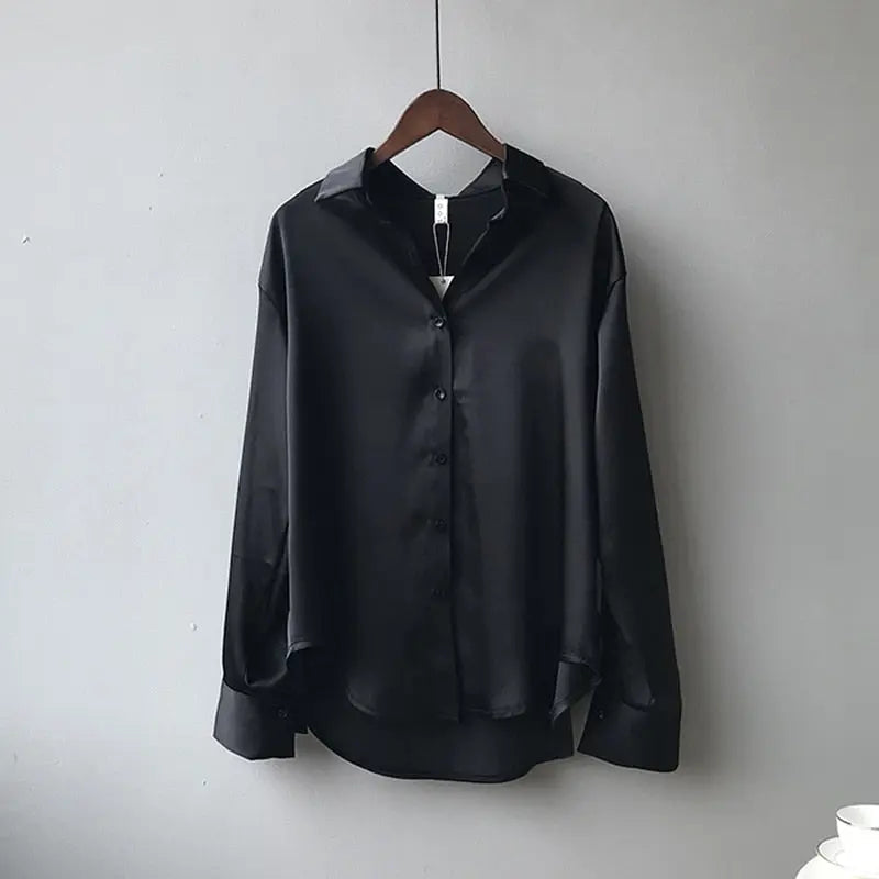 aurelia silk blouse with vintage design for office and evening wear