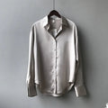 aurelia silk blouse with vintage design for office and evening wear