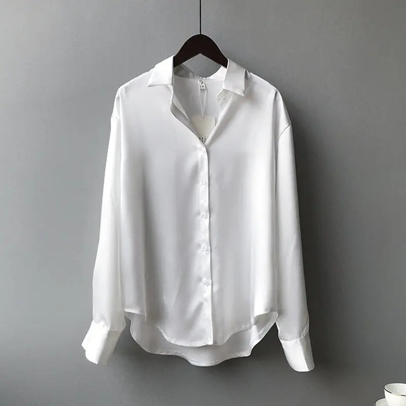 aurelia silk blouse with vintage design for office and evening wear