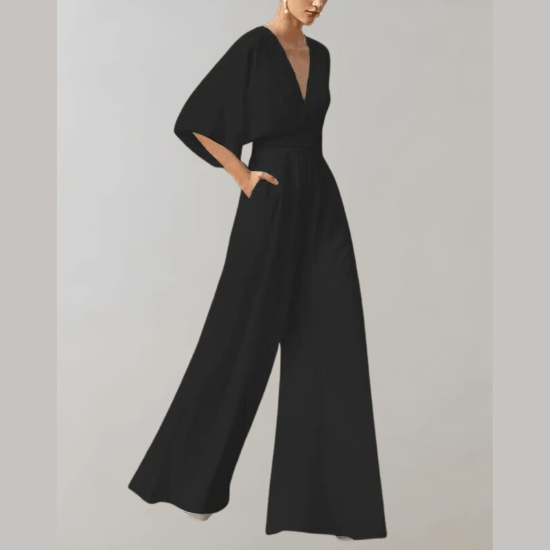nova casual wide leg jumpsuit with relaxed fit silhouette for daywear comfort
