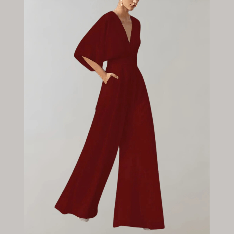 nova casual wide leg jumpsuit with relaxed fit silhouette for daywear comfort