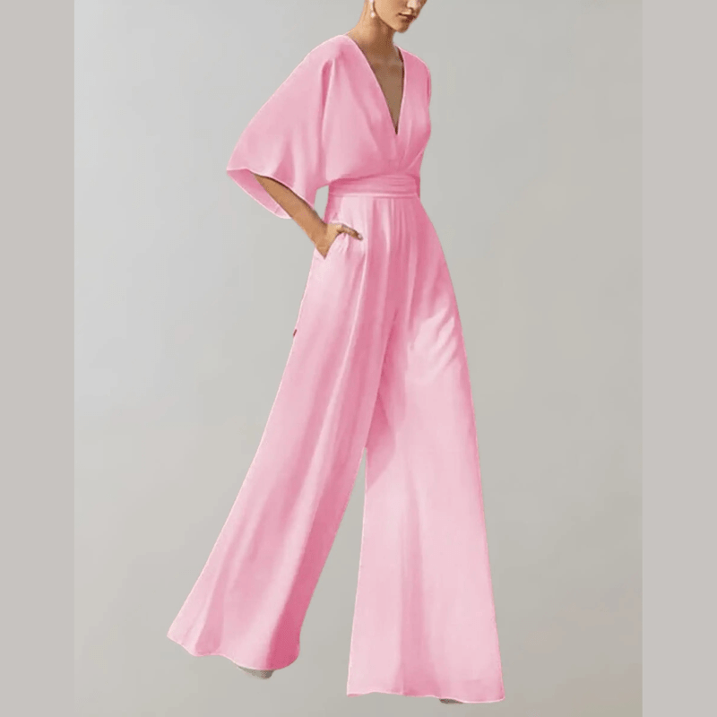 nova casual wide leg jumpsuit with relaxed fit silhouette for daywear comfort