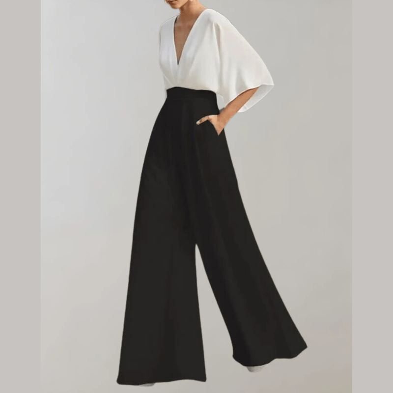 nova casual wide leg jumpsuit with relaxed fit silhouette for daywear comfort