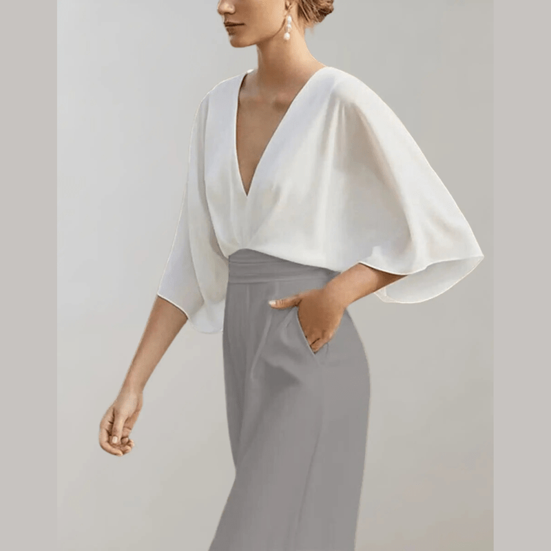 nova casual wide leg jumpsuit with relaxed fit silhouette for daywear comfort