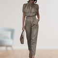 astra chic sleeveless jumpsuit for day and evening wear