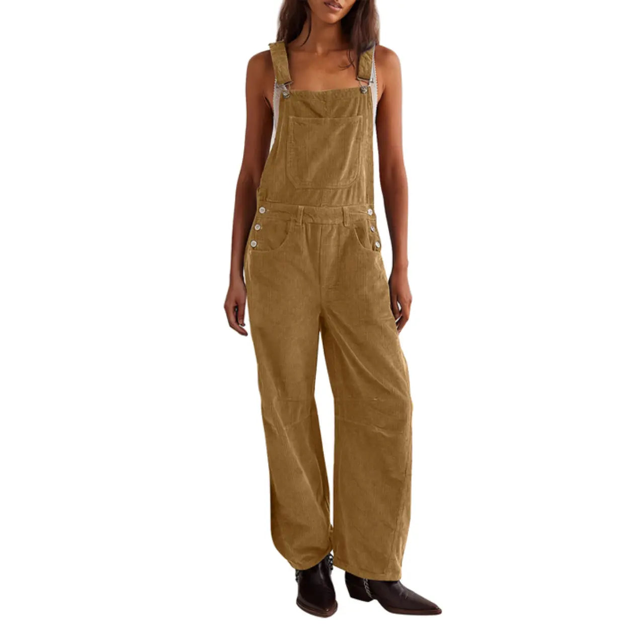 elara corduroy jumpsuit with flattering fit for everyday wear