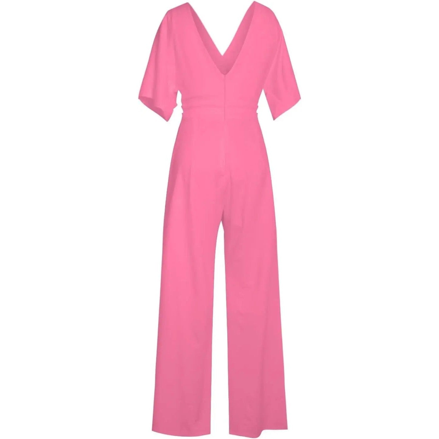 astra elegant jumpsuit for women with v neck and wide legs for summer style
