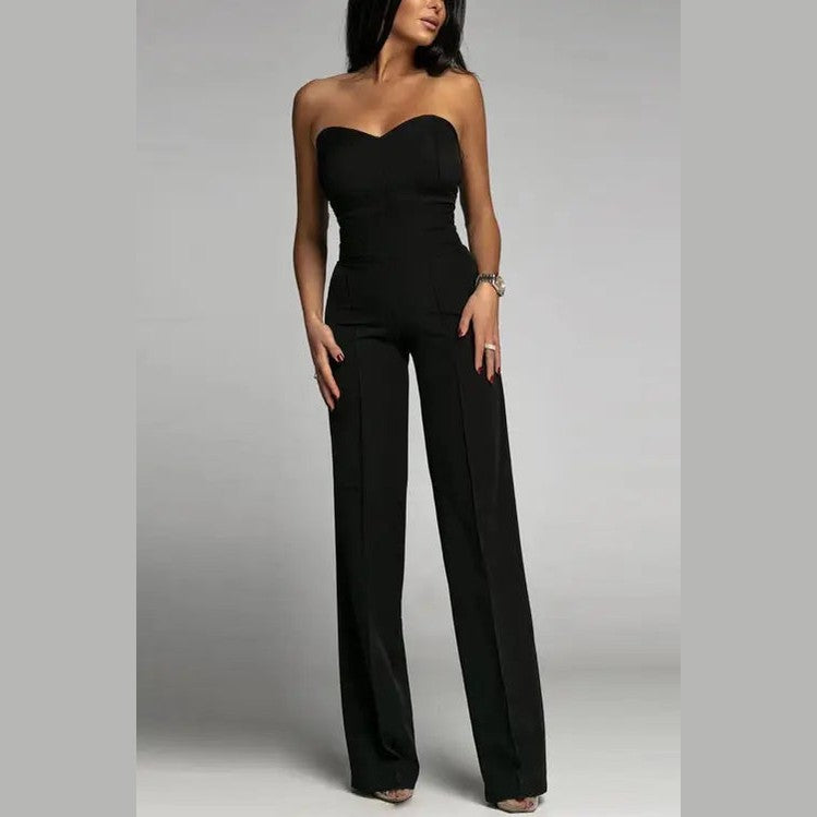 astra allure off-shoulder corset jumpsuit for celebrations and nights out