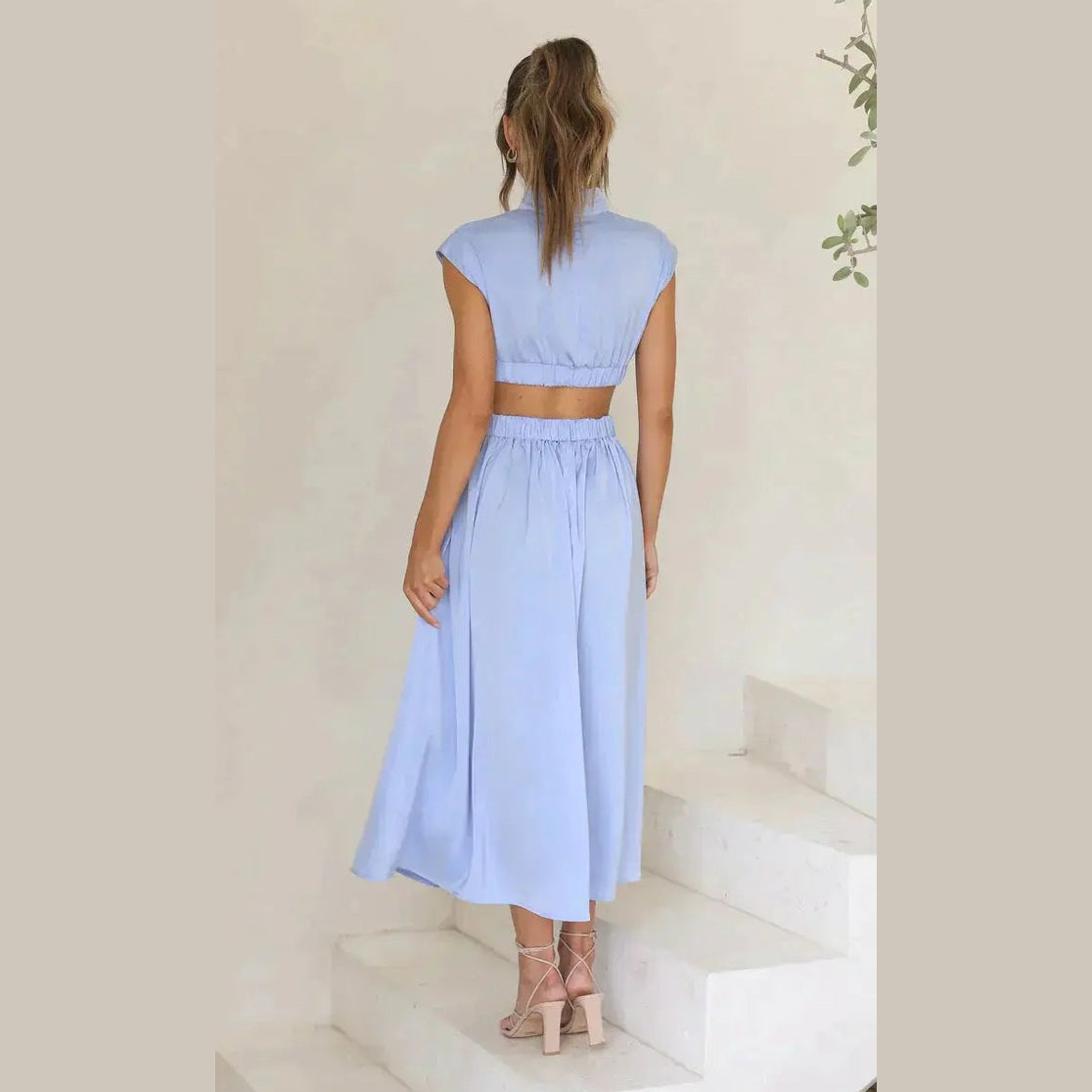 novaluxe chic women's jumpsuit with cutout waist for formal and casual occasions