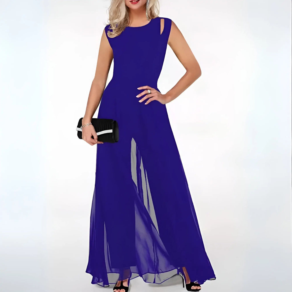 astra elegant sleeveless women's jumpsuit for formal and casual events