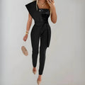 elara luxe jumpsuit with bow belt and sparkling details for formal occasions