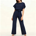 nova black jumpsuit with high waist for parties and dates