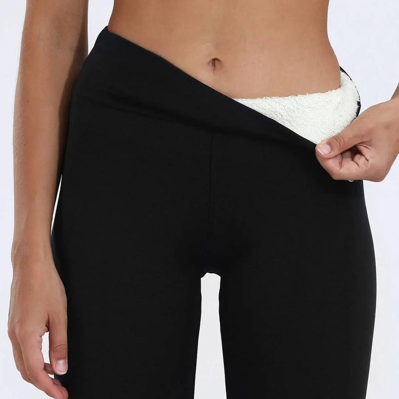 nova fleece-lined high-waisted thermal leggings for cold weather comfort