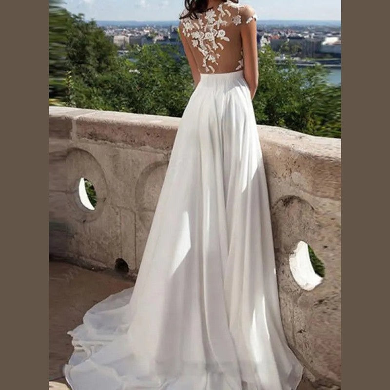 elara elegant maternity lace dress with v neck for weddings and occasions