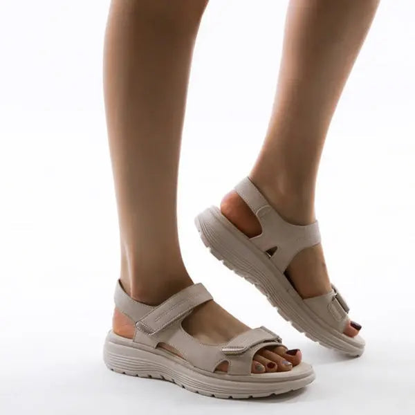novastride supportive women's sandals with adjustable straps for casual outings