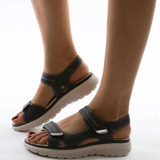 novastride supportive women's sandals with adjustable straps for casual outings