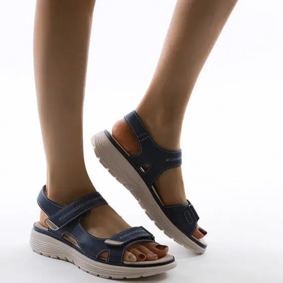 novastride supportive women's sandals with adjustable straps for casual outings