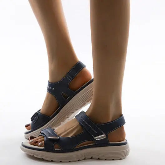 novastride supportive women's sandals with adjustable straps for casual outings