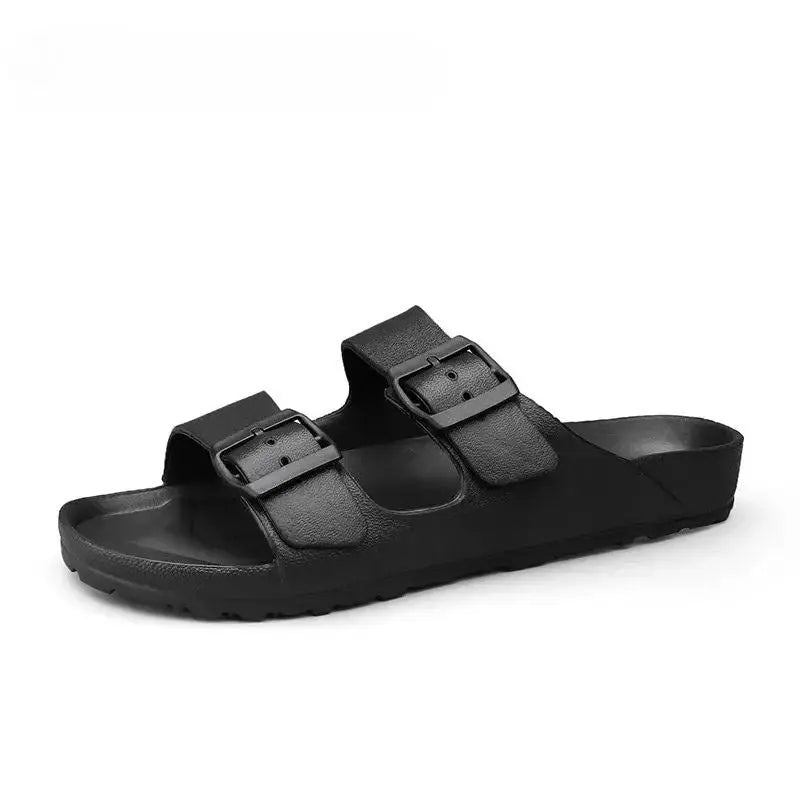 lyra lightweight unisex slippers with adjustable fit and anti slip sole