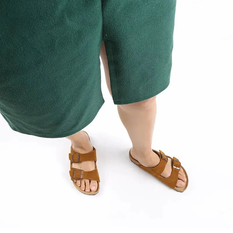 novastep unisex two buckle casual slides for indoor and outdoor comfort