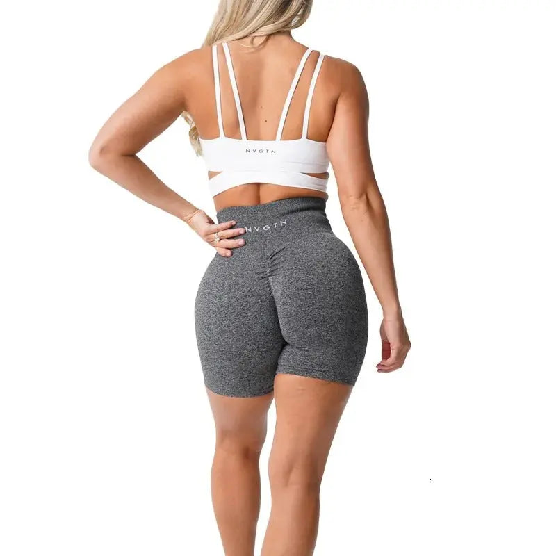 nova high waist seamless shorts for yoga and fitness enthusiasts