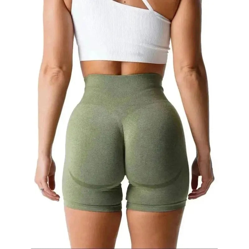 nova high waist seamless shorts for yoga and fitness enthusiasts