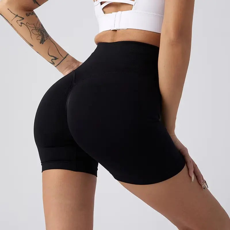 nova - stylish high-waisted active shorts for dynamic women