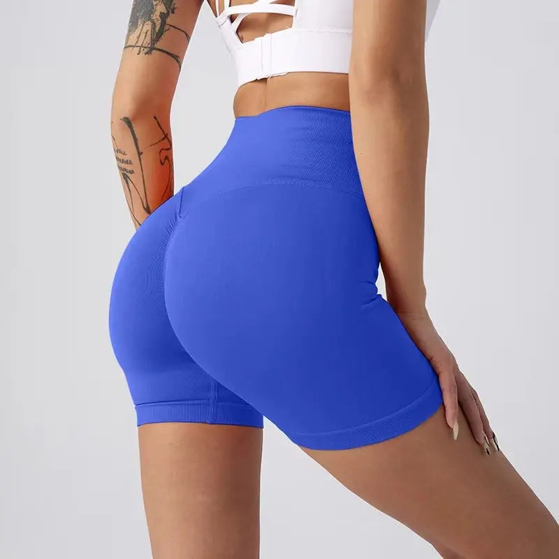 nova - stylish high-waisted active shorts for dynamic women