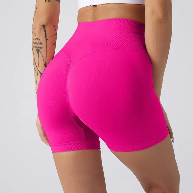 nova - stylish high-waisted active shorts for dynamic women