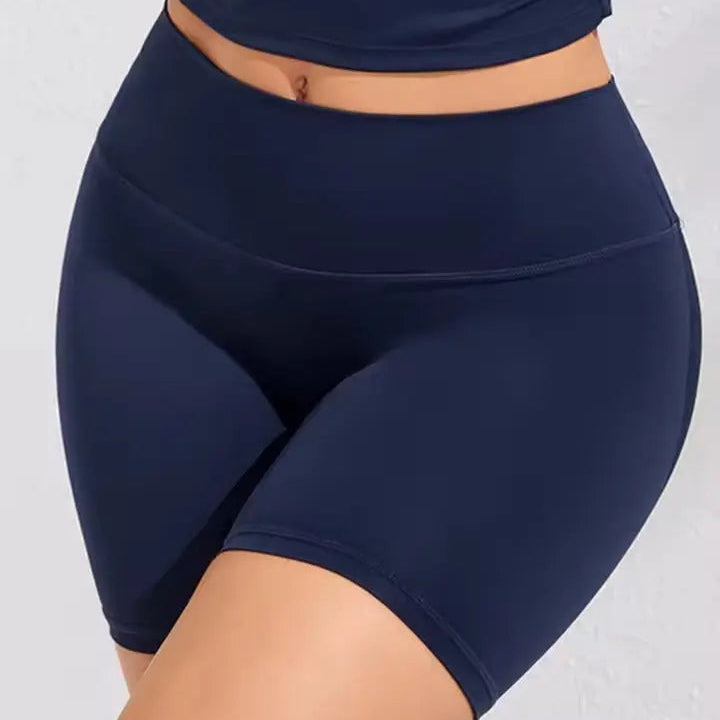 nova - stylish high-waisted active shorts for dynamic women