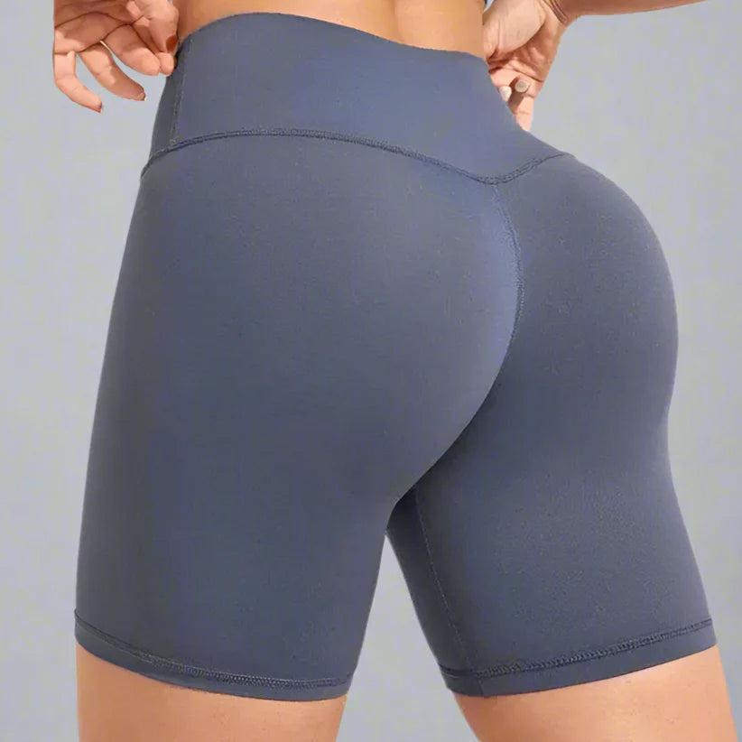 nova - stylish high-waisted active shorts for dynamic women
