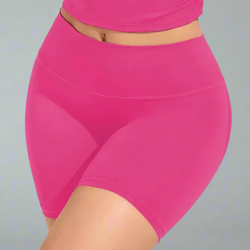 nova - stylish high-waisted active shorts for dynamic women