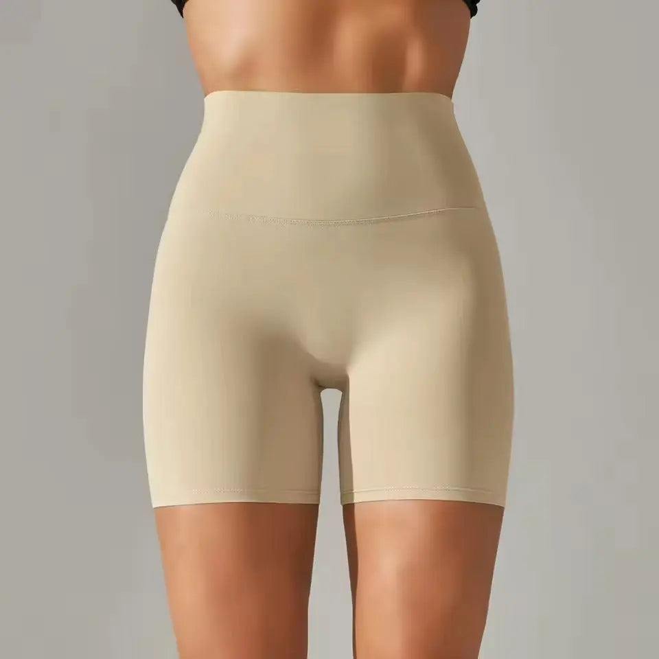 luma breathable and comfortable high-waisted yoga shorts for women