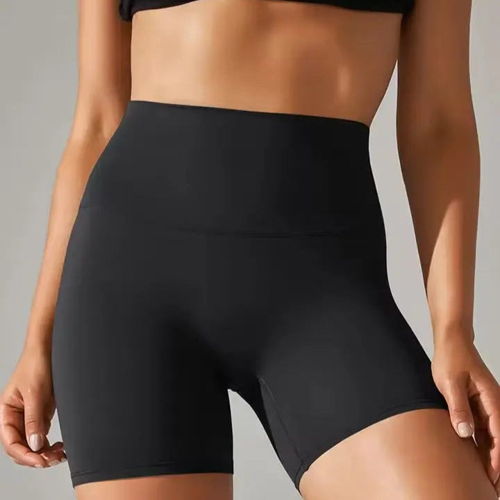 luma breathable and comfortable high-waisted yoga shorts for women