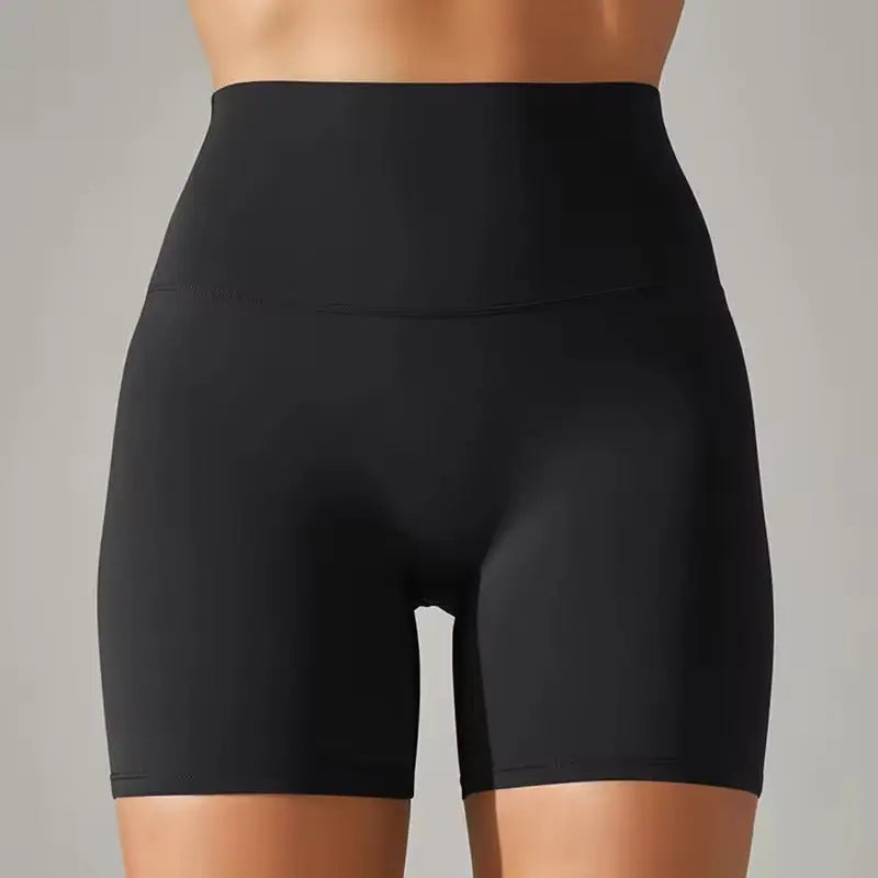 luma breathable and comfortable high-waisted yoga shorts for women