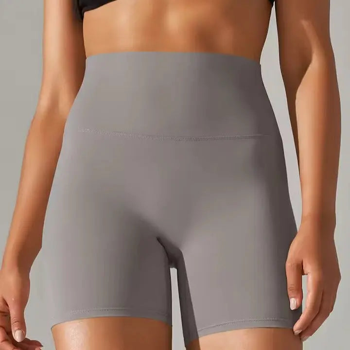 luma breathable and comfortable high-waisted yoga shorts for women