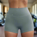 novaflex high-waist breathable gym shorts for yoga, running and fitness training
