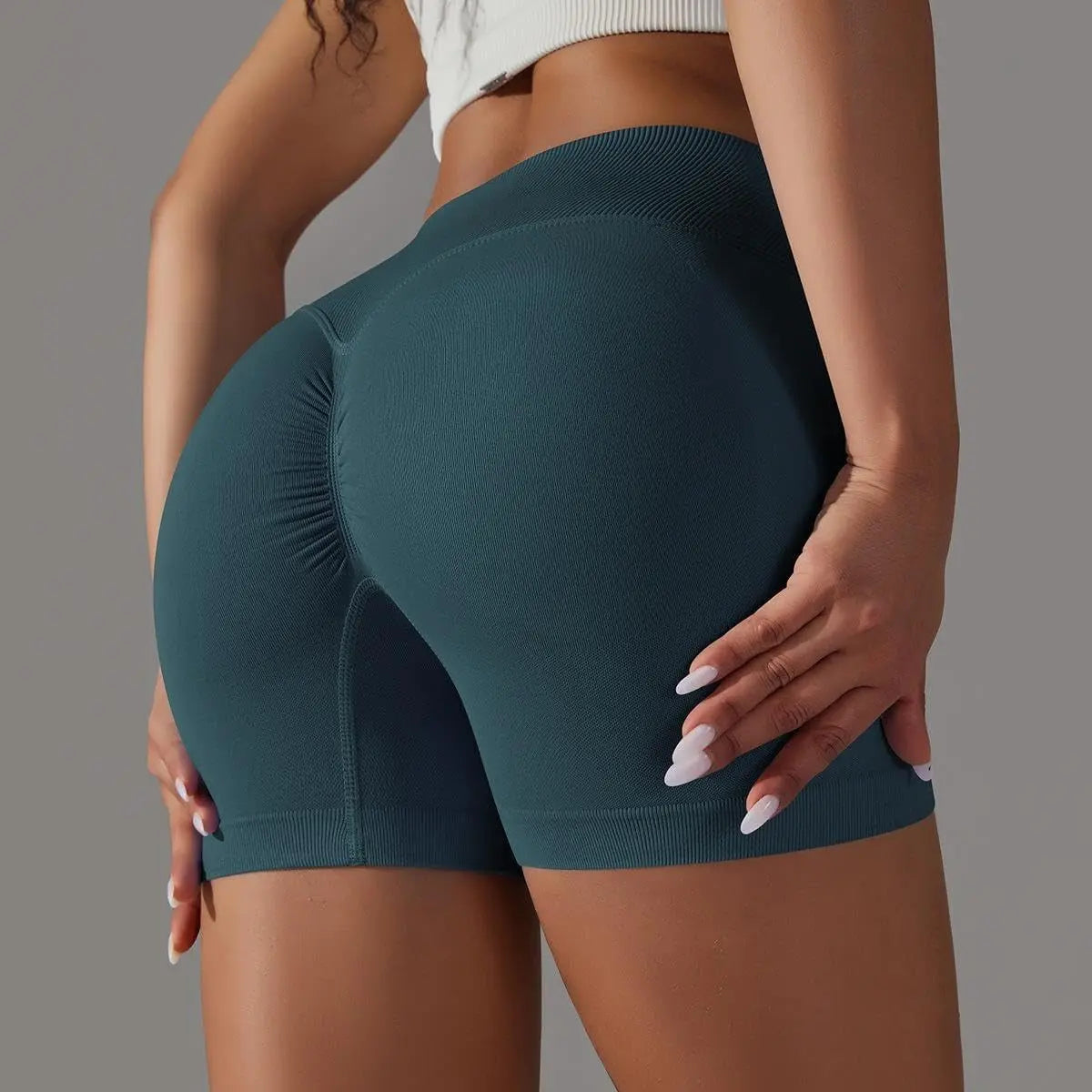 novaflex stylish women's cross-waist sport shorts for all-day comfort