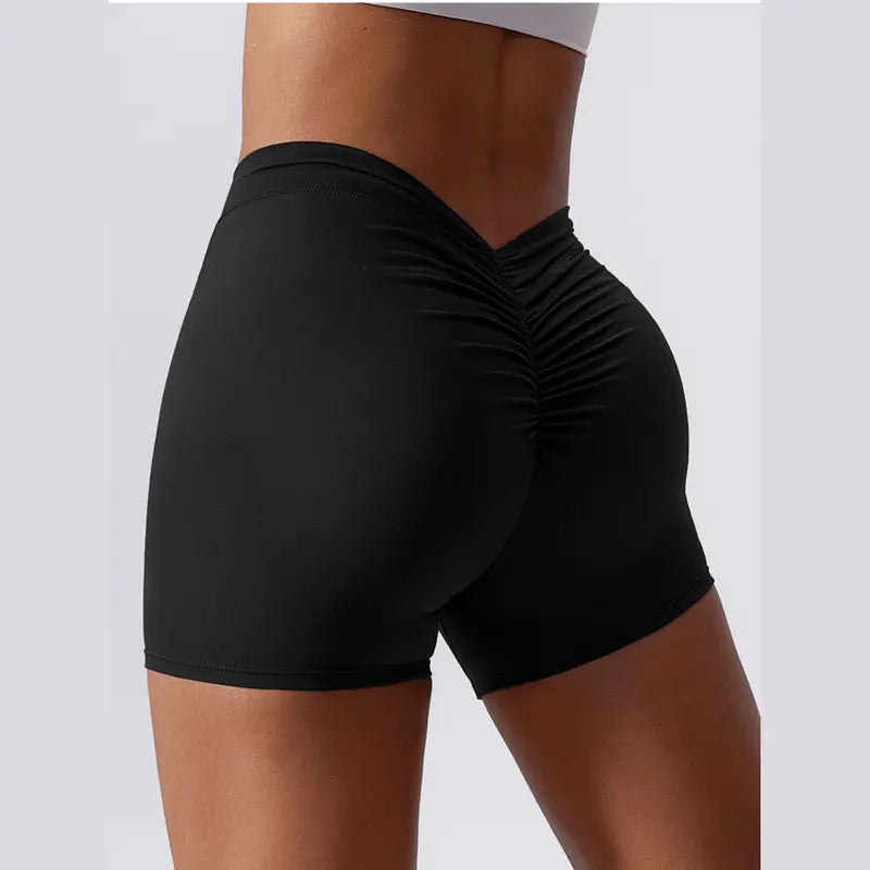 astra high-waisted comfort shaping sport shorts for active women