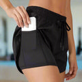 novafit vibrant neon spandex fitness shorts for active women