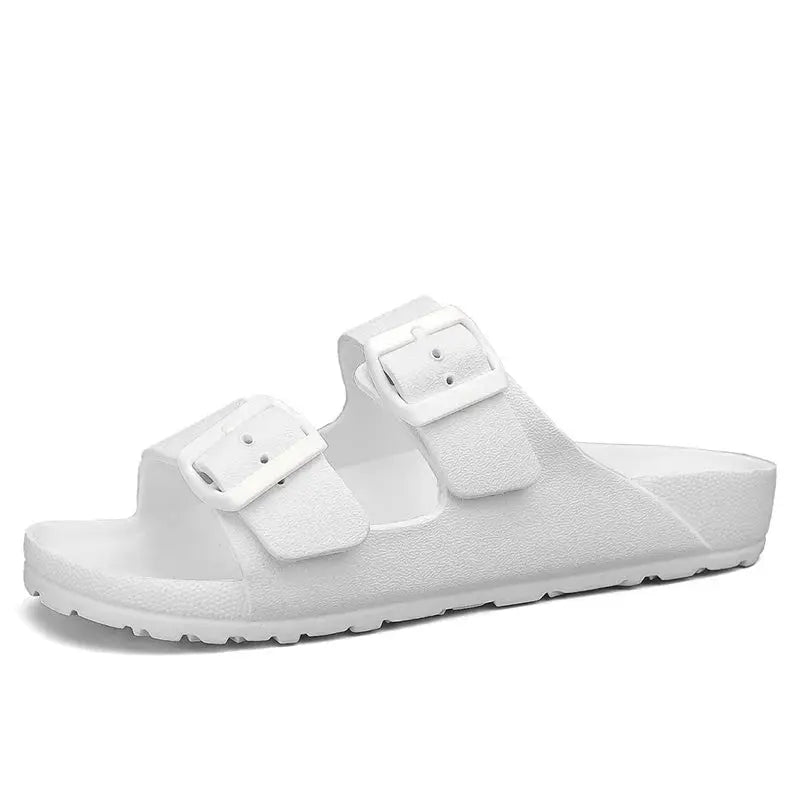 lyra lightweight unisex slippers with adjustable fit and anti slip sole